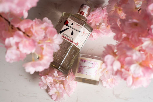 Lilin+Co x Roku Gin Sakura Bloom Candle