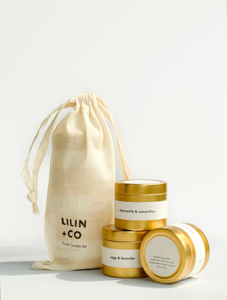 Travel Candle Set Lilin Co