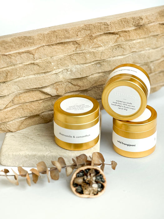 Travel candle set