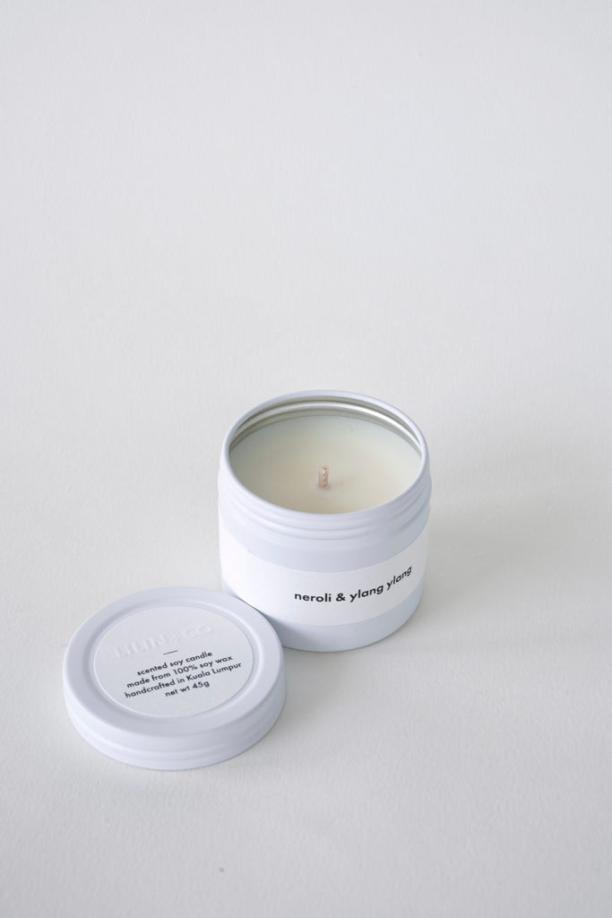 Lilin+Co travel white candle set 45g