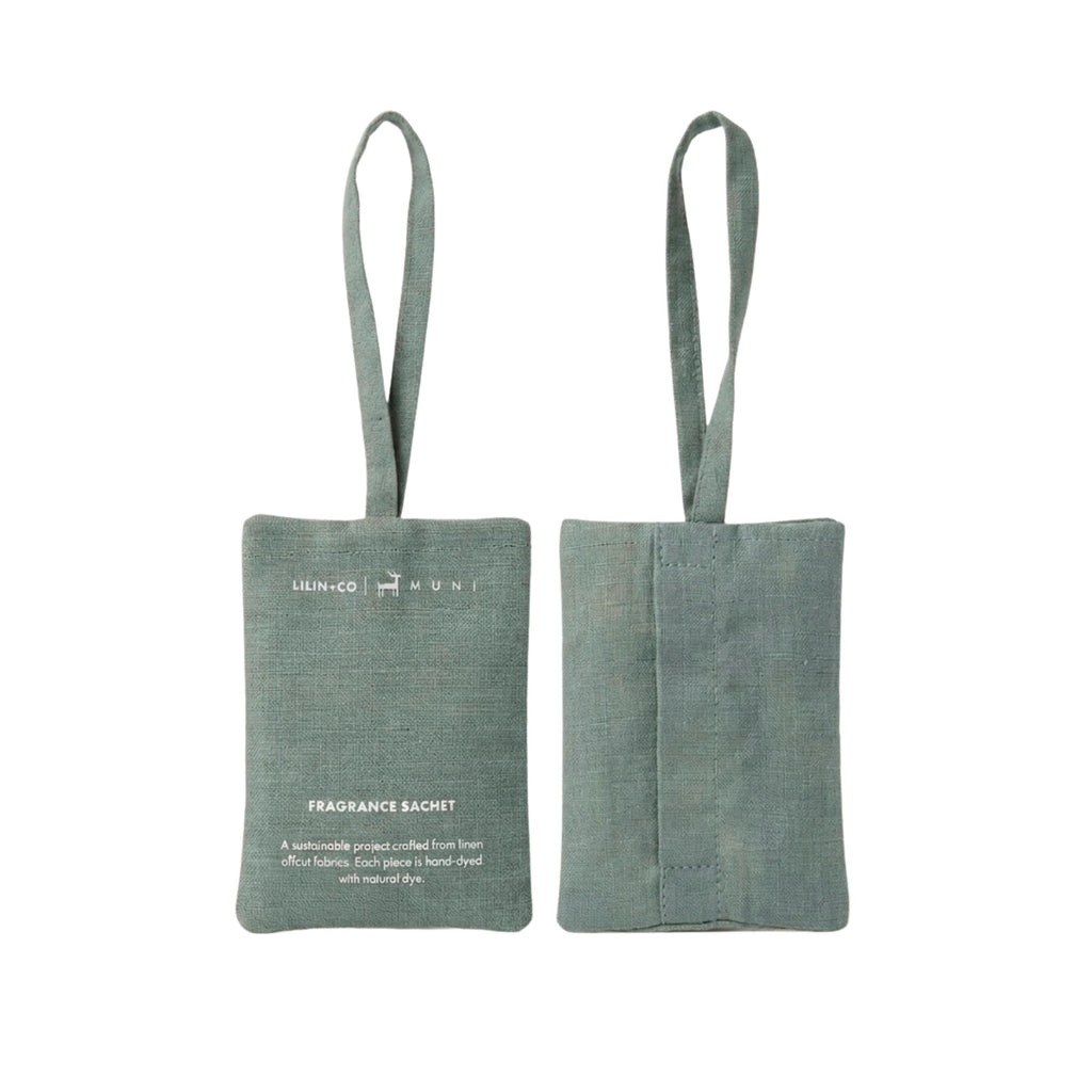 Lilin+Co x Muni fragrance sachet in Seagrass