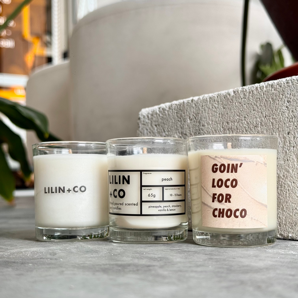 soy wax candle for clearance sale lilin+co