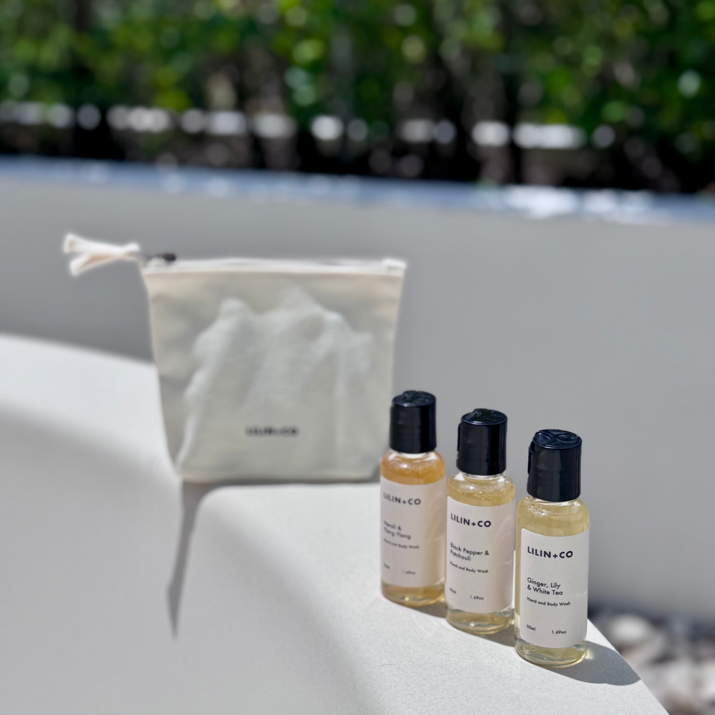 lilin+co x hand & body travel set