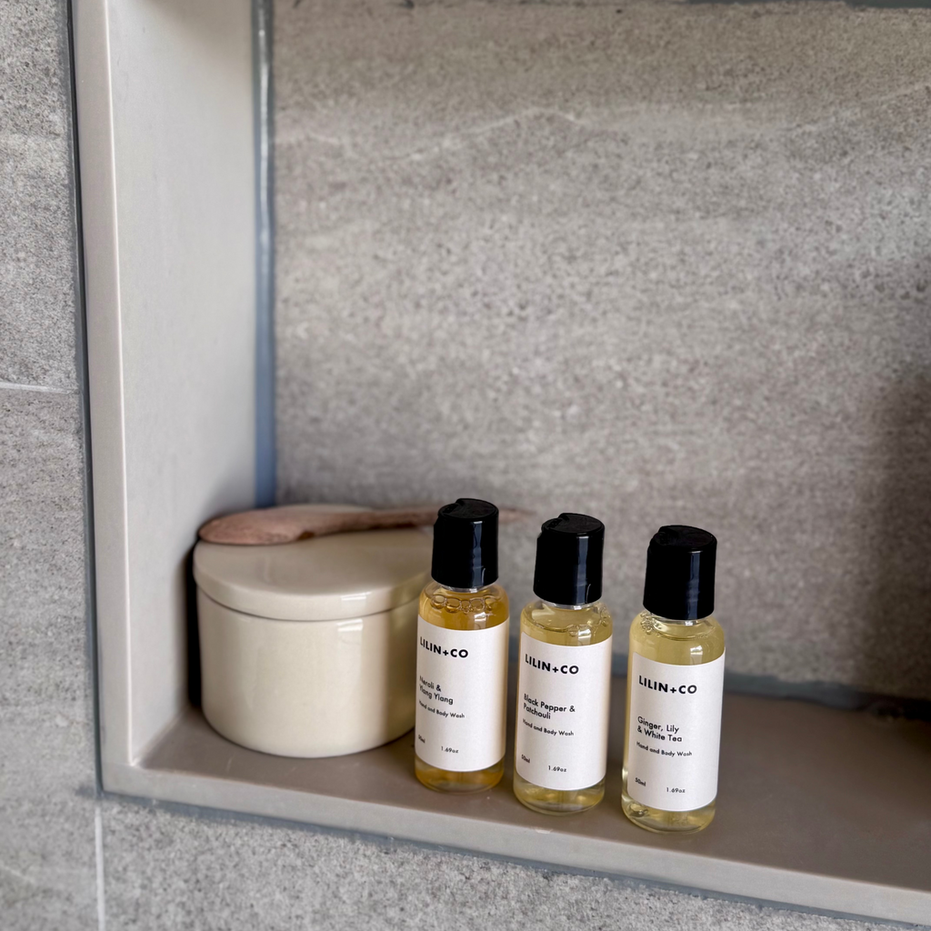 lilin+co x hand & body travel set