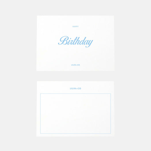 happy birthday greeting card