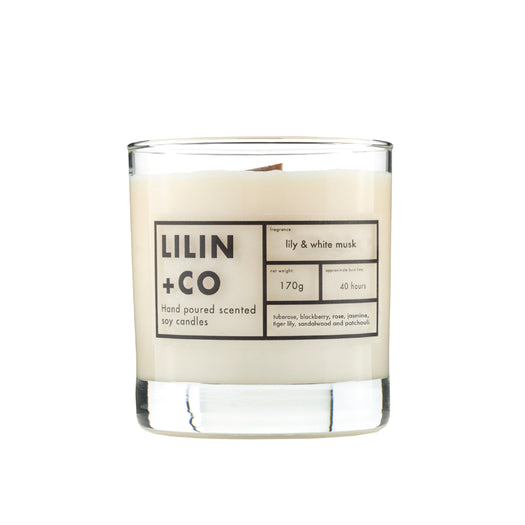 lily & white musk 170g