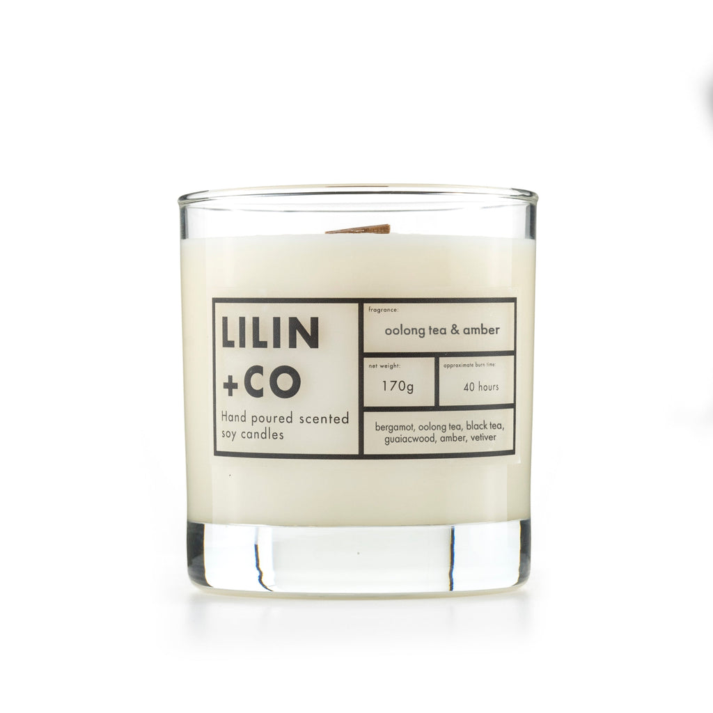 lilin+co oolong tea amber 170g