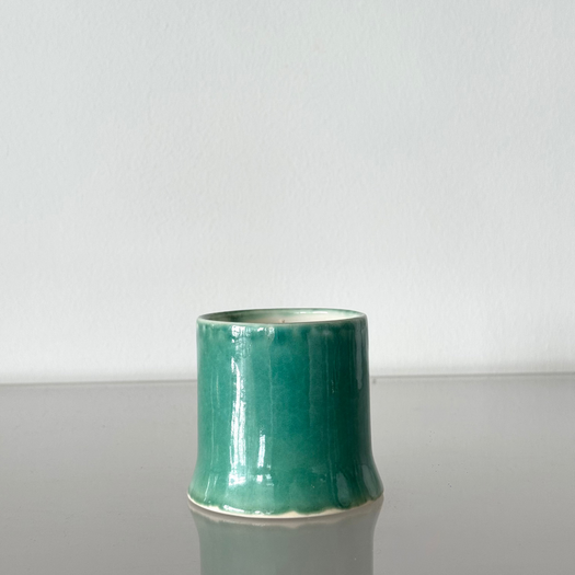 tidepool handmade ceramic candle