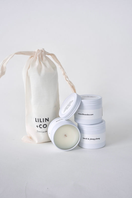 Lilin+Co travel candle set