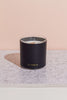 black candle leather sleeve holder
