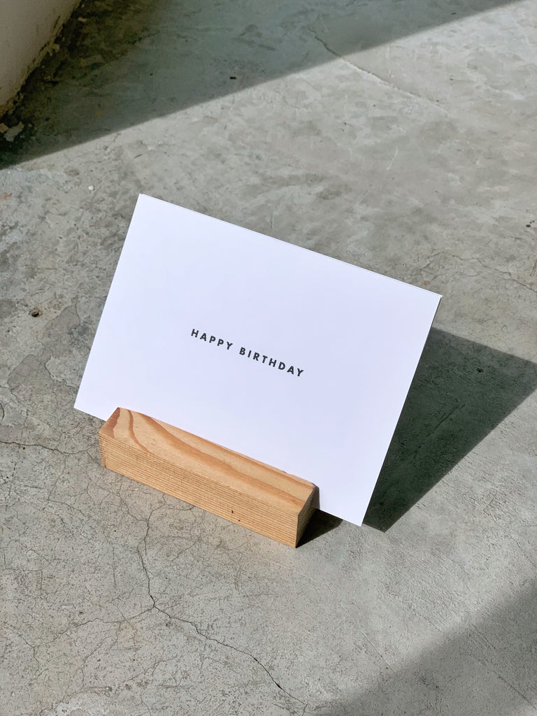 happy birthday greeting card