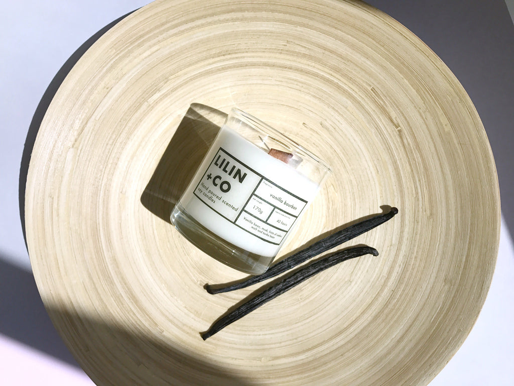 vanilla bourbon soy candle